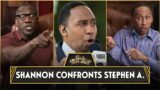 Shannon Sharpe Comes At Stephen A. Smith For Saying He’s Going To Beat Him Down On First Take
