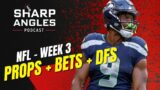 Sharp Angles Podcast | Raymond Summerlin & Ryan McCrystal | Week 3 Props, Bets, & DFS | TNF Preview