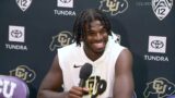 Shedeur Sanders full press conference after Colorado win with dad Deion