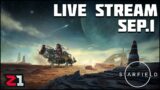 Ships, Bases And MISSIONS ! Starfield Live Stream Sep 1 | Z1 Gaming