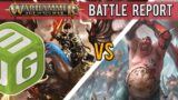 Slaves to Darkness vs Ogor Mawtribes Warhammer Age of Sigmar Battle Report – The Lost City Ep 37