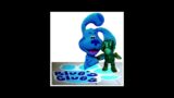 Special Mailtime Blue w/SF Green Triceratops On A Blue’s Clues Mat