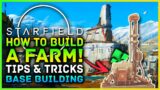 Starfield – How To Build A FARM! Outpost Base Extract & Harvesting Resources! Easy & Simple Tips!