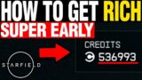 Starfield – How To Get RICH! INSANE CREDITS! *EARLY*