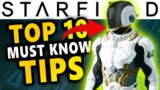 Starfield – Top 10 Things you MUST know Before You Start!