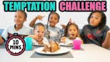 TEMPTATION CHALLENGE || WILL OUR 5 & 3 YEAR OLD KIDS EAT THE CAKE???