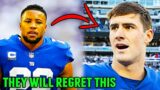 THE NEW YORK GIANTS MADE A HORRIFIC MISTAKE