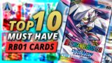 TOP 10 BEST CARDS!!! RB01 Resurgence Booster | Digimon Card Game & Digimon TCG