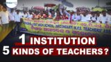 Teacher protest continues with 2-point charter of demands