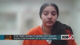 Teen suspects accused of deadly drive-by shooting plea not guilty