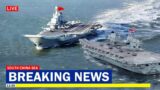 Tension Erupted! : British and Chinese Aircraft Carriers Face Each Other in The South China Sea