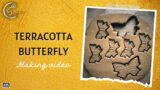 Terracotta Butterfly making | Clay Art | New mold