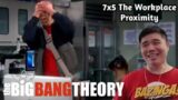 The Big Bang Theory 7×5- The Workplace Proximity Reaction!