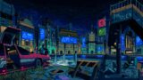 The City At Night In 2077 Sits And Watches Meteors (chill beats to relax/study to)