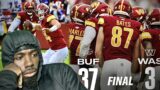 The Washington Commanders Ruin My Life | Commanders vs Bills NFL Highlights Reaction