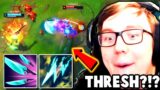 TheBausffs tryhards off-stream with Thresh Top…?