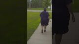 Thief Steals FedEx Package from Delivery Driver's Hands