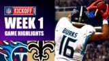 Titans vs. Saints Week 1 | Madden 24 Simulation Highlights