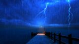 Torrential rain and thunder shaking the heavens and earth help you easily fall into a deep sleep