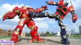 Transformers: Rise of The Beasts – Optimus Prime vs Iron Man – Fight Scene [HD]
