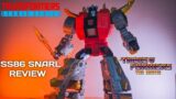 Transformers Studio Series 86 Snarl Action Figure Review! Plus mail time! Big Cat get called a ****!