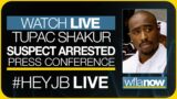 Tupac Shakur Murder: Police Press Conference on Suspect Arrest | #HeyJB on WFLA Now
