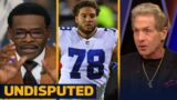 UNDISPUTED | Michael Irvin & Skip reacts to Dallas Cowboys signs RT Terence Steele to 5-yr/86.8M