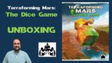 Unboxing Terraforming Mars the Dice Game