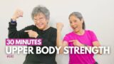 Upper Body Strength Workout for Seniors and Beginners