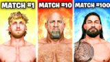 WWE 2K23, But EVERY Match My Opponent Gets Harder
