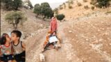 War documentary: saving the little shepherd boy from the clutches of death