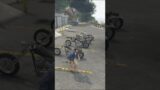 Western Wolfsbane Bike exploded with sticky bombs in GTA 5 #shorts
