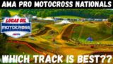 What are the Best & Worst AMA Pro Motocross Tracks?