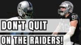 Why we can't quit on the Las Vegas Raiders! | The Sports Brief Podcast