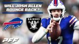 Will Josh Allen Rebound Against Las Vegas? | PFF