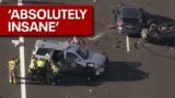 Witnesses left stunned after Loop 101 wrong-way crash