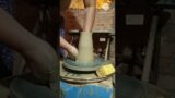 meking terracotta vase || #wheel #pottery #terracotta #indian clay art#viral #shorts