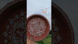 plate painting|Low cost terracotta plate painting ideas#shorts