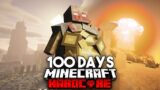 100 Days in a Mutated Zombie Apocalypse in Minecraft Hardcore… Here's What Happened.