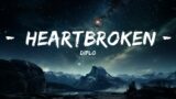 Diplo – Heartbroken (Lyrics) ft. Jessie Murph & Polo G  | Kelly Music