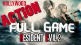 [4K UHD] Hollywood Action Movie Style Resident Evil 2 Full Game Starring Leon Kennedy