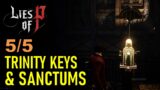 All Trinity Keys & Sanctum Locations | End of Riddles Trophy Guide | Lies of P