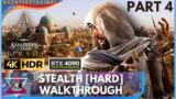 Assassin's Creed Mirage Stealth Walkthrough [HARD] Part 4 " Fazil The Great Scholar"