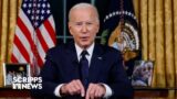 Biden makes case for more aid to Israel and Ukraine from Oval Office