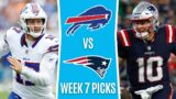Bills vs. Patriots Best Bets | Week 7 NFL Picks and Predictions