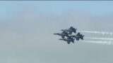 Blue Angels practice ahead of weekend airshow