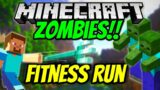 Brain Break For Kids | Minecraft "Zombies!!" Run
