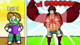 Buying the Strongest GEAR 4 Luffy in Roblox!