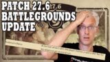 CRAZY New Update! Patch 27.6 Hearthstone Battlegrounds News