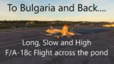 Can't sleep? Sleepscape, F/A-18c Hornet high above the Black Sea,, #sleep #study #asmr #DCS2.9